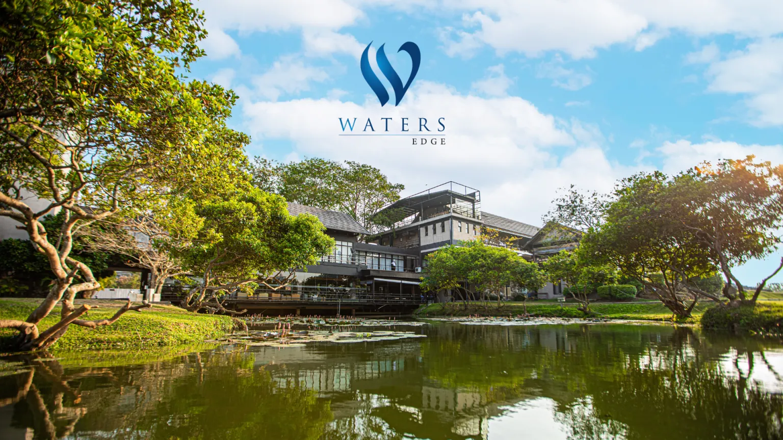 Waters Edge hotel and lake in Sri Lanka, hospitality photography by SRK Portraits